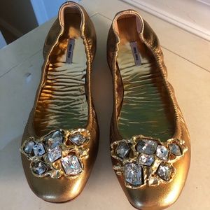 MIUI MIU FLAT SHOES SIZE 7.5